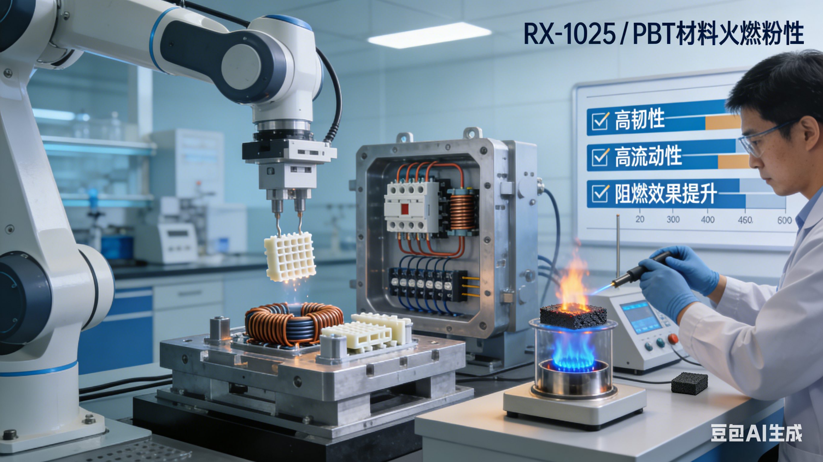 RX-1025聚（丙烯酸五溴芐基酯）&mdash;&mdash;提升PET、PBT、尼龍材料阻燃性能的理想選擇